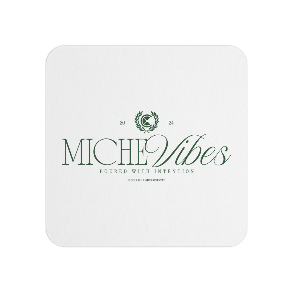 Coasters — Miche Vibes Branded Drink Coasters (Pack of 50 or 100)