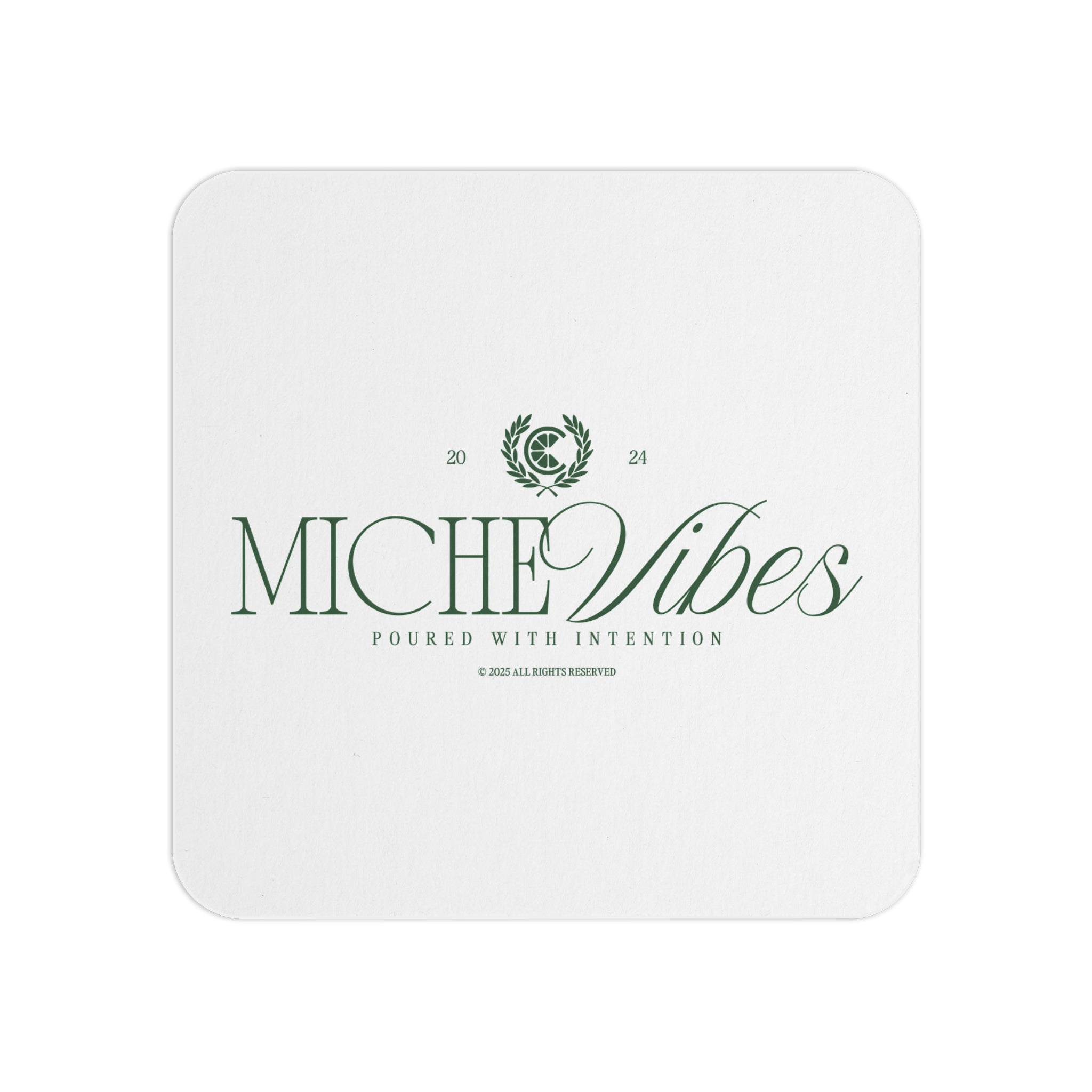 Coasters — Miche Vibes Branded Drink Coasters (Pack of 50 or 100)