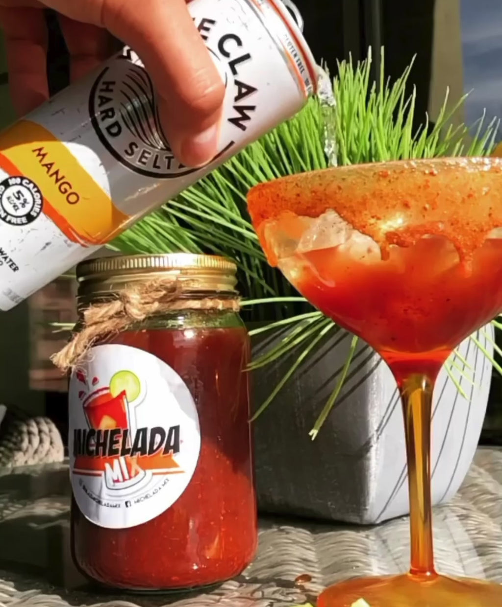 MicheVibes Rim Dip – Mango (8oz)