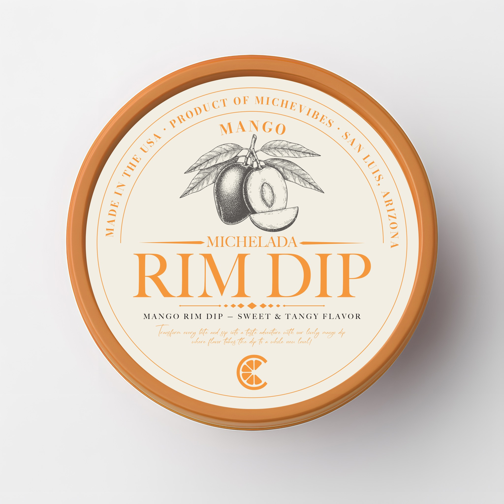 MicheVibes Rim Dip – Mango (8oz)